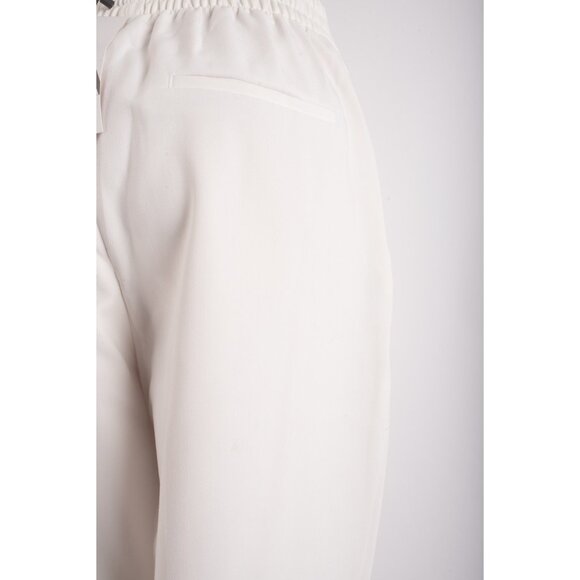 Zara Womans Pants trousers ankle Size M White Gold Side Buttons 9929/020 NWT - Picture 5 of 7